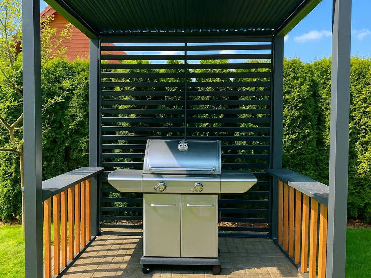 BBQ pergola