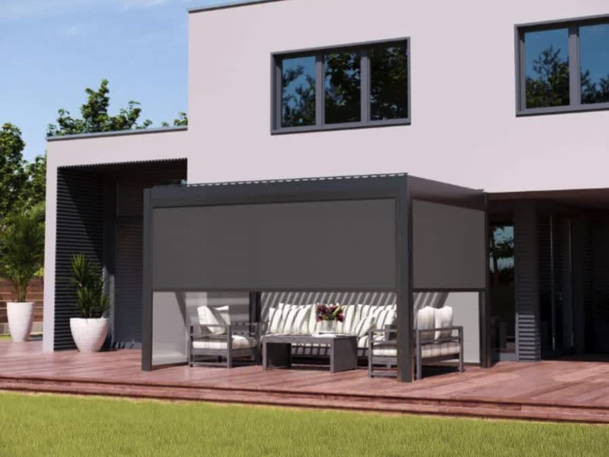 Pergolas, nojumes un BBQ