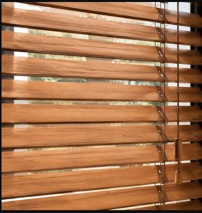 Wood blinds